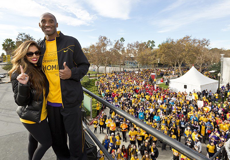 Kobe and Vanessa Bryant