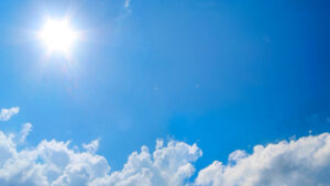 Sunny sky
