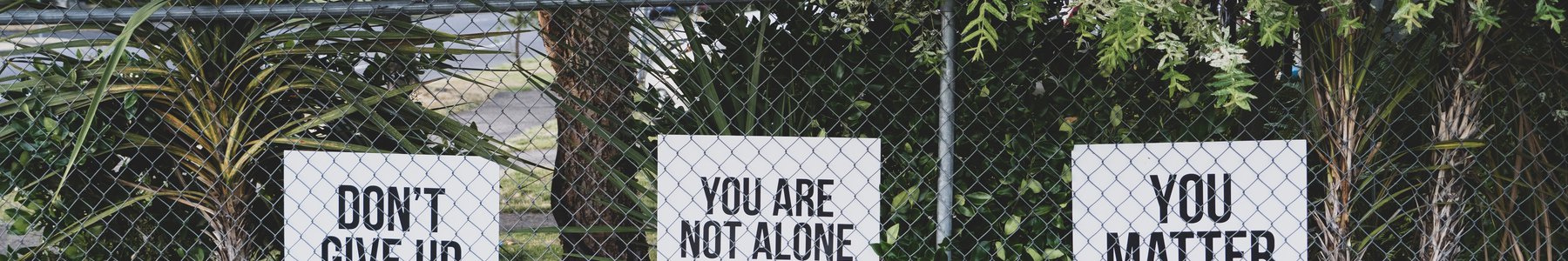 Don't Give Up sign