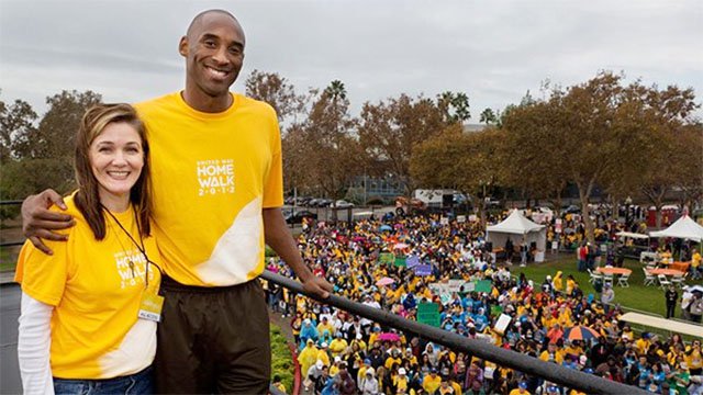 Kobe Bryant and Elise Buik